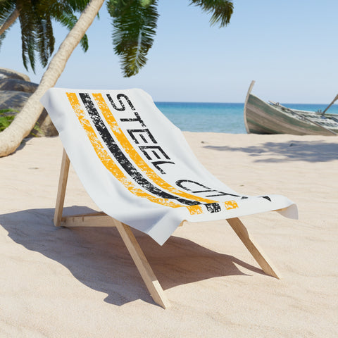 Steel City - Beach Towel