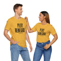 Play Renegade Distressed Font - Short Sleeve Shirt T-Shirt Printify   