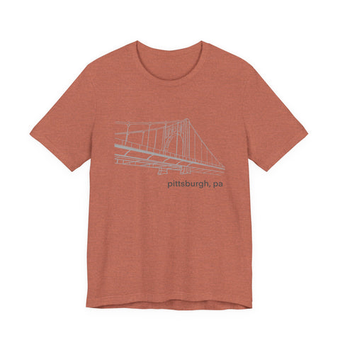 Clemente Bridge Unisex Jersey Short Sleeve Tee