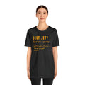Pittsburghese Definition Series - Jeet Jet? - Short Sleeve Tee T-Shirt Printify   