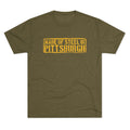 Men's Tri-Blend Crew Tee T-Shirt Printify S Tri-Blend Military Green 