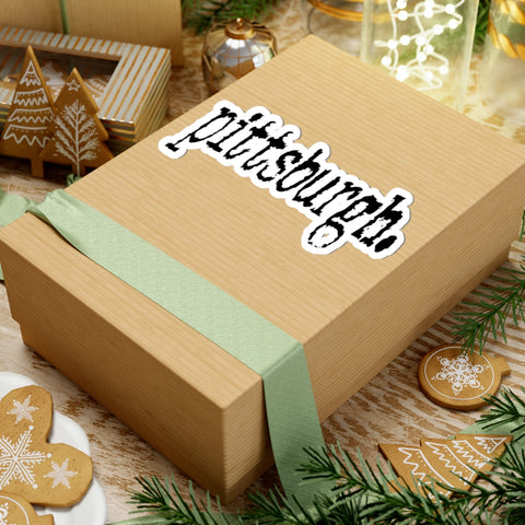 Pittsburgh Typewriter -  Kiss-Cut Stickers