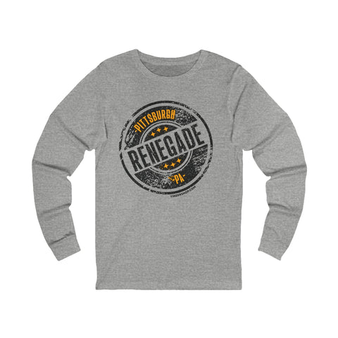 Stamp Series - RENEGADE - Long Sleeve Tee Long-sleeve Printify S Athletic Heather