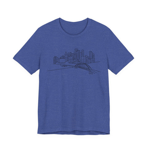 Pittsburgh Skyline Short Sleeve T-Shirt