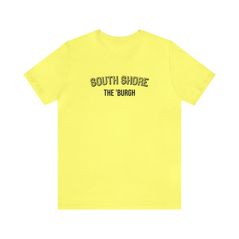 South Shore - The Burgh Neighborhood Series - Unisex Jersey Short Sleeve Tee T-Shirt Printify Yellow S 