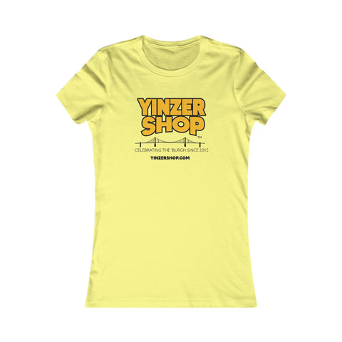 YinzerShop Serving Since 2015 - Women's Favorite Tee Bella+Canvas 6004 T-Shirt Printify Yellow S