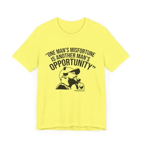 Opportunity - Tomlin Quote - Unisex bella+canvas 3001 Short Sleeve Tee