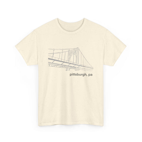 Clemente Bridge Unisex Heavy Cotton Tee