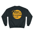 Yinzer Yacht Club - PRINT ON  BACK - Champion Sweatshirt Sweatshirt Printify   