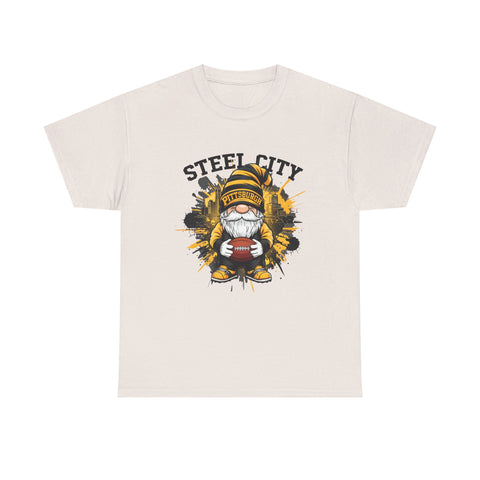 Steel City Gnome - Unisex Heavy Cotton Tee