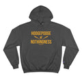 Pirates - Hodgepodge of Nothingness - Champion Hoodie Hoodie Printify Charcoal Heather S 