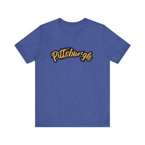 Jagged Pittsburgh Short Sleeve T-Shirt