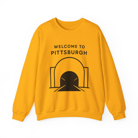 Welcome to Pittsburgh Tunnel - Heavy Blend™ Crewneck Sweatshirt