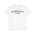 Duquesne Heights  - The Burgh Neighborhood Series - Unisex Jersey Short Sleeve Tee T-Shirt Printify White S 