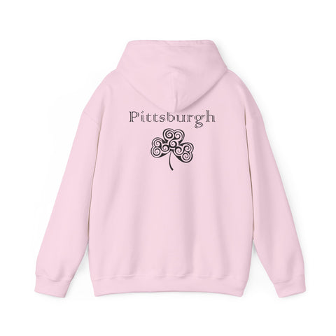 Pittsburgh Irish Clover - Unisex Heavy Blend™ Hooded Sweatshirt