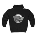 Erie Panthers Hoodie (Zip)  Vintage Ice Hockey Black S 