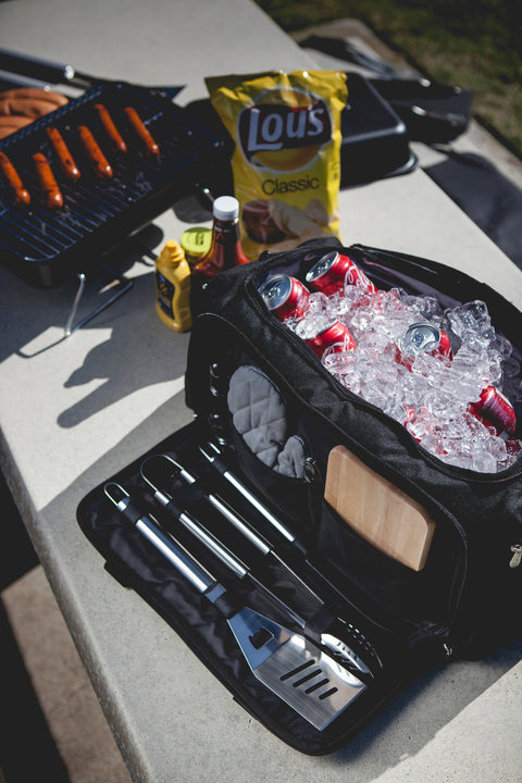 Pittsburgh Panthers - BBQ Kit Grill Set & Cooler BBQ Kit Grill Set & Cooler Picnic Time Family of Brands   