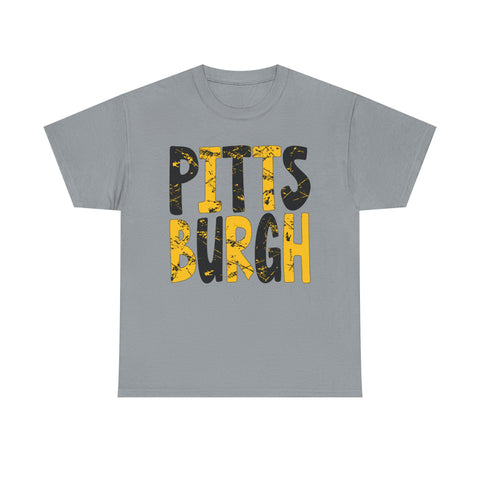 Painted Pittsburgh - Unisex Heavy Cotton Tee