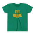 Play Renegade Distressed Graphic - Youth Short Sleeve Tee Kids clothes Printify Kelly S