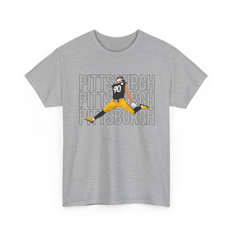 Pittsburgh Victory Jump - Unisex Heavy Cotton Tee