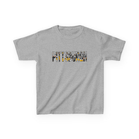 Pittsburgh Football Players - Kids Graphic T-Shirt