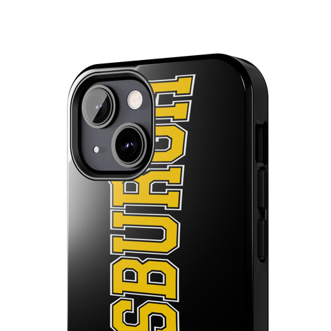 Pittsburgh Varsity Letters Phone Case Mate Tough