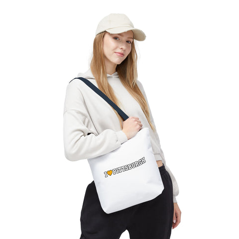 Pittsburgh Love Tote Bag — I  Pittsburgh Canvas Tote
