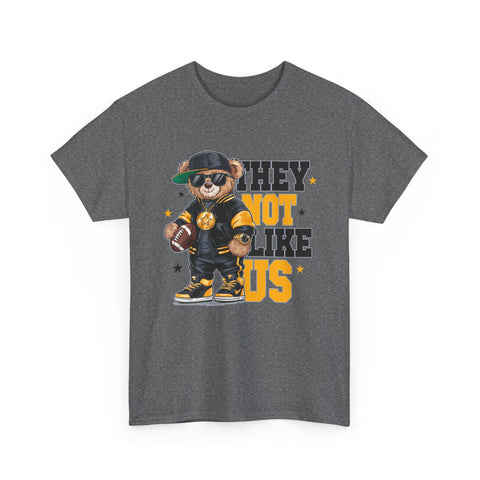 Pittsburgh They Not Like Us - Unisex Heavy Cotton Tee