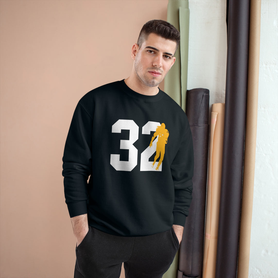 Legends Series - 32 - Champion Crewneck Sweatshirt Sweatshirt Printify   