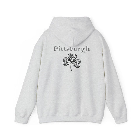 Pittsburgh Irish Clover - Unisex Heavy Blend™ Hooded Sweatshirt