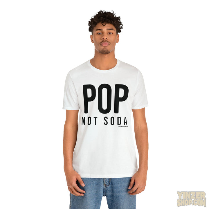 Pittsburgh Pop Not Soda T-Shirt - Short Sleeve Tee T-Shirt Printify   