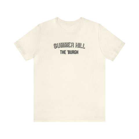 Summer Hill - The Burgh Neighborhood Series - Unisex Jersey Short Sleeve Tee T-Shirt Printify Natural S 