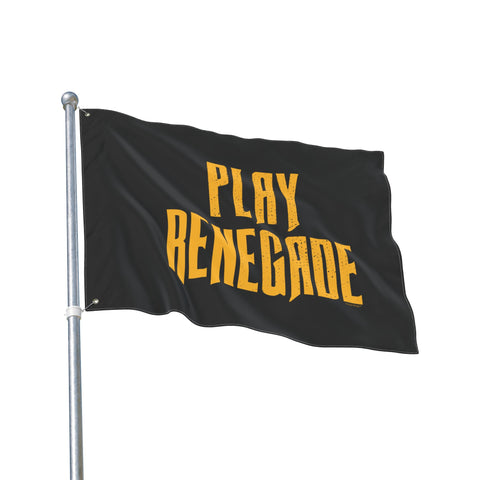 Play Renegade - Double Sided Flag