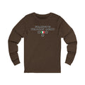 Franco's Italian Army - Unisex bella+canvas 3501 Long Sleeve Tee Long-sleeve Printify S Heather Brown