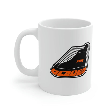 Erie Blades™ Mug 11oz  Vintage Ice Hockey 11oz  