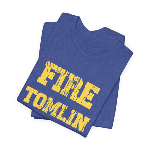 Fire Tomlin Short Sleeve T-shirt - Unisex bella+canvas 3001