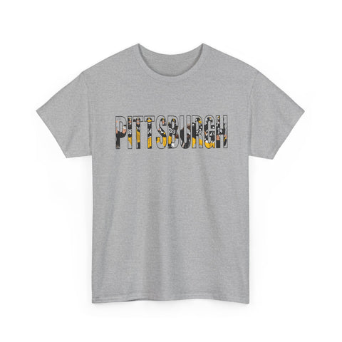 Pittsburgh Football Players - Unisex Heavy Cotton Tee