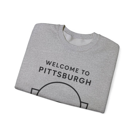 Welcome to Pittsburgh Tunnel - Heavy Blend™ Crewneck Sweatshirt
