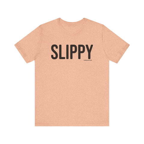 Pittsburgh SLIPPY T-Shirt - SHORT SLEEVE TEE T-Shirt Printify Heather Peach S 