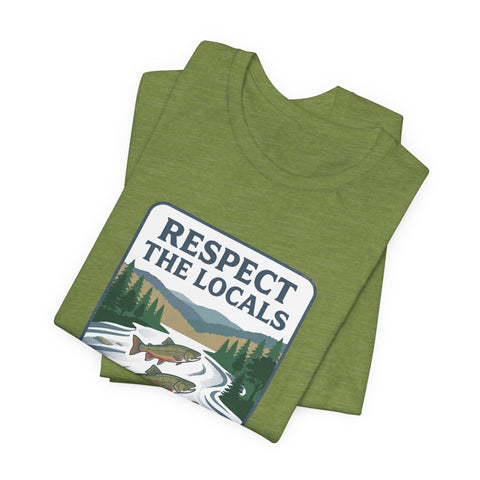 Respect the Locals River Steward Tee | Protect Our National Parks, Vintage Outdoor
