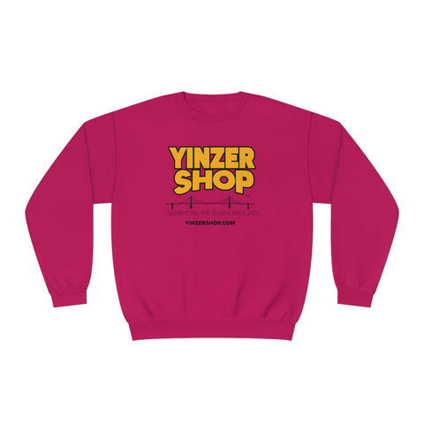 YinzerShop Serving Since 2015 - Jerzees 562MR Unisex NuBlend® Crewneck Sweatshirt Sweatshirt Printify Cyber Pink S