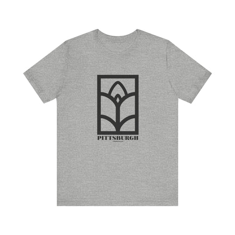 Pittsburgh Bridge Iron Motif  - Short Sleeve Shirt