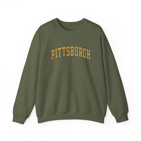 Vintage Classic Pittsburgh - Heavy Blend™ Crewneck Sweatshirt