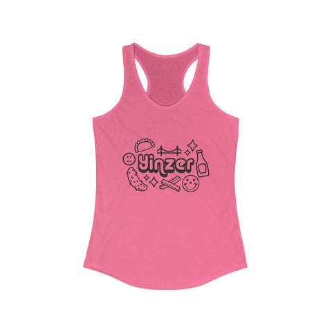 Yinzer Icon Doodles - Women's Tang Top