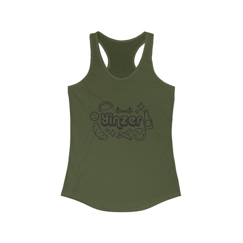 Yinzer Icon Doodles - Women's Tang Top