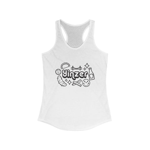Yinzer Icon Doodles - Women's Tang Top