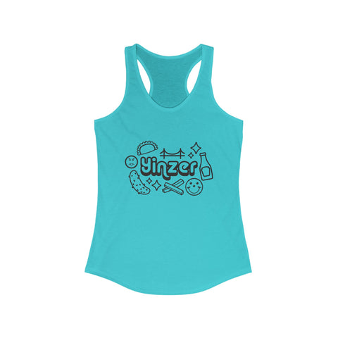 Yinzer Icon Doodles - Women's Tang Top