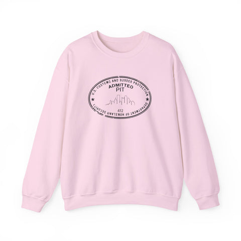 Pittsburgh Border Stamp - Heavy Blend™ Crewneck Sweatshirt
