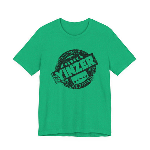 Certified Yinzer™ Stamped Graphic Unisex Jersey Short Sleeve Tee