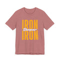 Iron Sharpens Iron - Proverbs 27:17 - Short sleeve T-shirt T-Shirt Printify Heather Mauve XS 